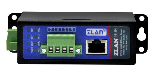 串口服務(wù)器四路RS485轉(zhuǎn)以太網(wǎng)Modbus網(wǎng)關(guān)MQTT卓嵐